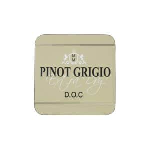 Pinot Grigio glas bordskåner - Beige - 6 styk. fra Mars & More
