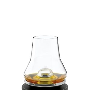 Peugeot whiskysmagningssæt (glas + metalbund + bordskåner)