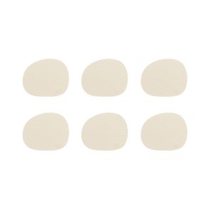 Buffalo glasbrik, Warm Nude - 6 stk.