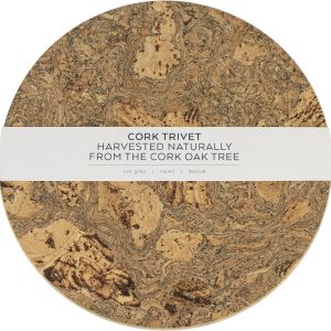 Natural Cork Rund Bordskåner Medium