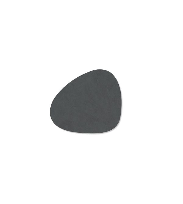 Nupo glasbrik curve, anthracite - 11 x 13 cm.