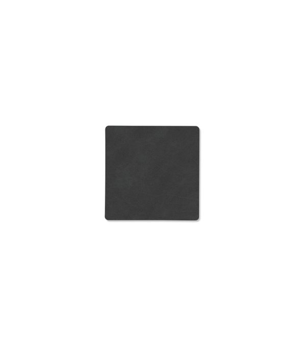 Square, glasbrik - sort