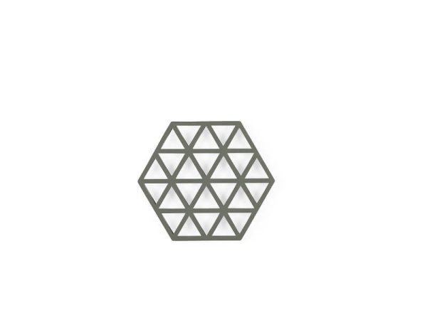Zone Triangles Bordskåner Olive Taupe